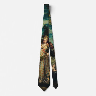 The Finding of Moses by Veronese Fine Art Tie