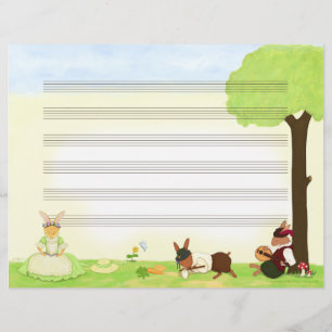 The Fine Day Music Manuscript Paper