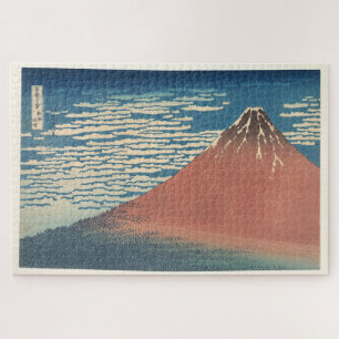 The Fine Wind, Clear Morning: Hokusai's Red Fuji Jigsaw Puzzle