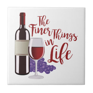 The Finer Things Ceramic Tile