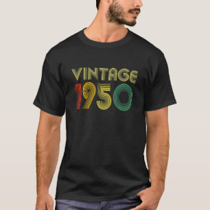 The Finest Fishermen Are Born In 1950 70Th Birthda T-Shirt