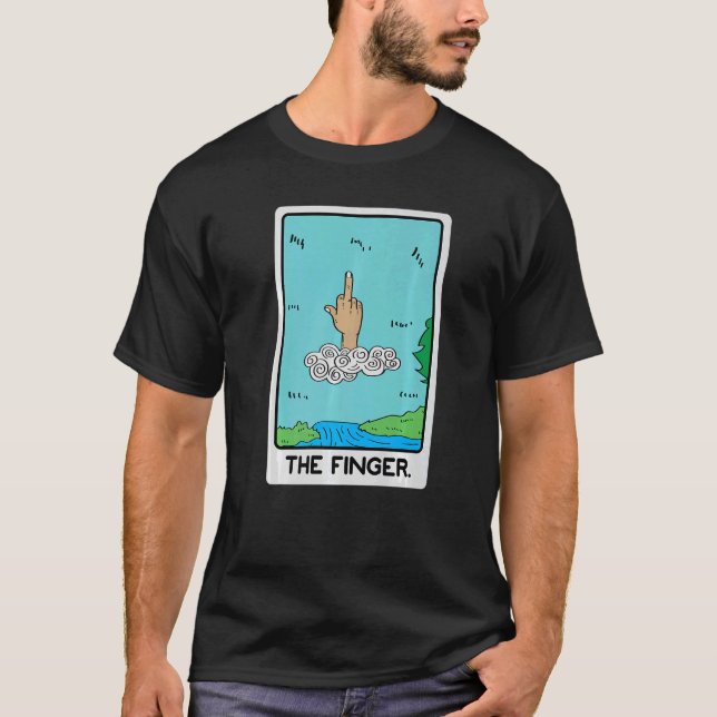 The Finger Joker or  Person T-Shirt (Front)