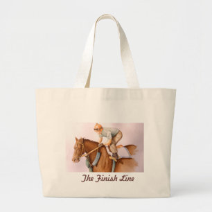 The Finish Line Large Tote Bag