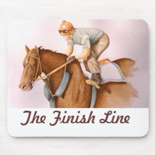 The Finish Line Mouse Pad