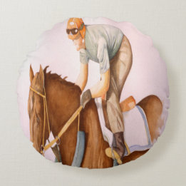 The Finish Line Round Cushion