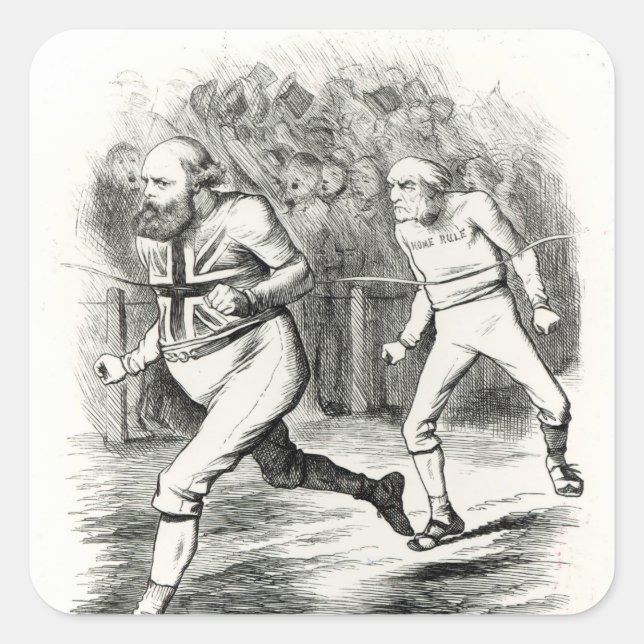 The Finish Square Sticker (Front)