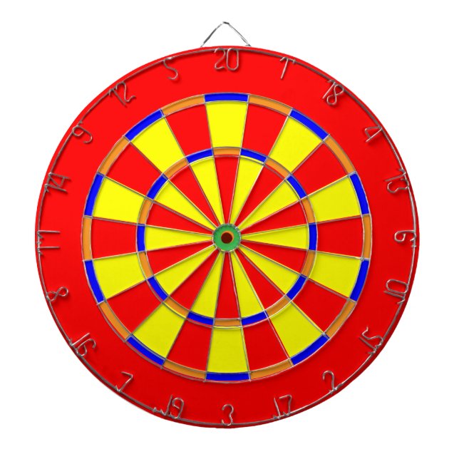 The Fire Burns Dartboard (Front)