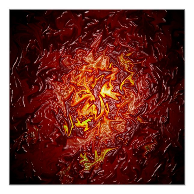 The Fire from within.... Poster (Front)