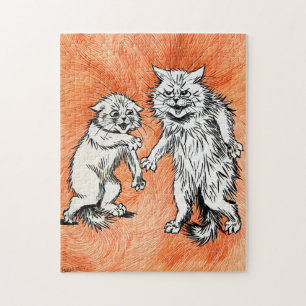 The Fire of The Mind, Louis Wain Jigsaw Puzzle