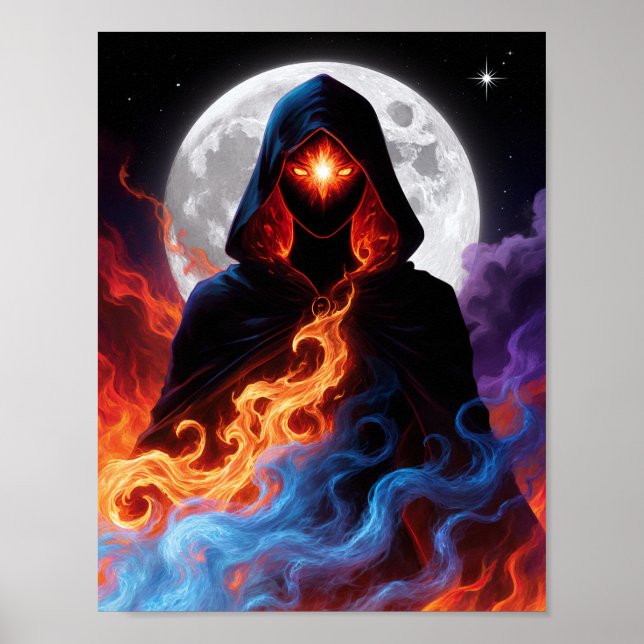 The Fire of the Veil Poster (Front)