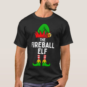 The Fireball Elf Funny Christmas Matching Family T-Shirt