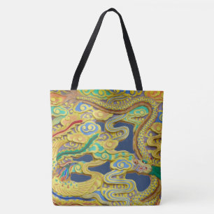 The Firebird and the Dragon on a Tote Bag