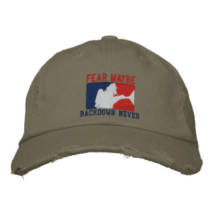 The Firefighter Courage Custom Embroidery Embroidered Hat