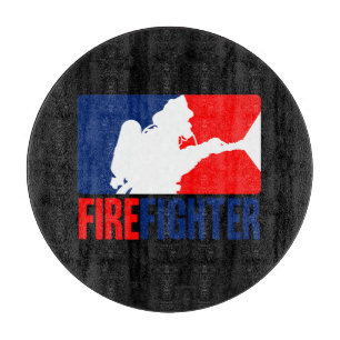 The Firefighter Headliner in Tri-colours Cutting Board