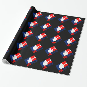 The Firefighter Headliner in Tri-colours Wrapping Paper