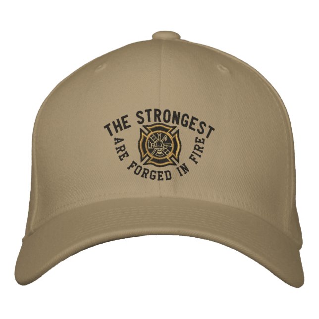 The Firefighter Saying Custom Embroidery Embroidered Hat (Front)