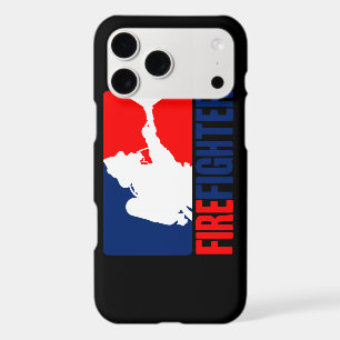 The Firefighter Vibrant Red and Blue