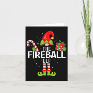 The Firell Elf Family Christmas Pajama Xmas Card