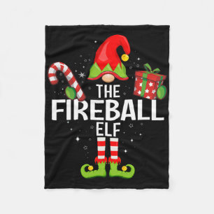 The Firell Elf Family Christmas Pajama Xmas Fleece Blanket