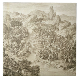 The First Battle between the Chinese Army and that Ceramic Tile