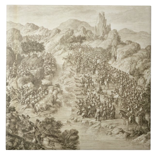The First Battle between the Chinese Army and that Ceramic Tile (Front)
