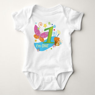 The first Birthday Baby Bodysuit
