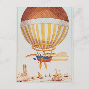 The First Channel Crossing Postcard