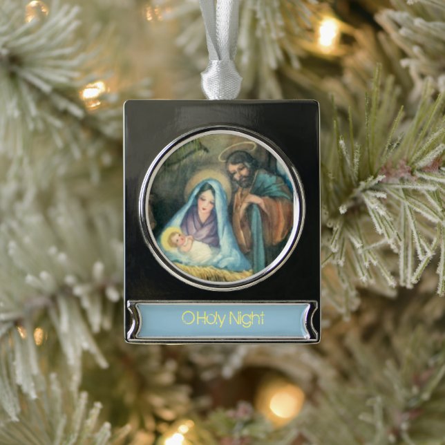 The First Christmas Ornament Nativity Decoration (Tree)