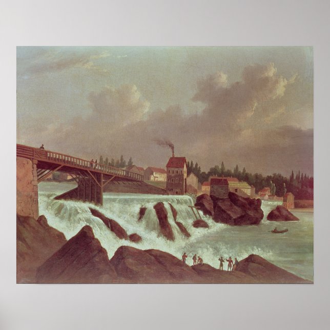 The first cotton mill in America Poster (Front)