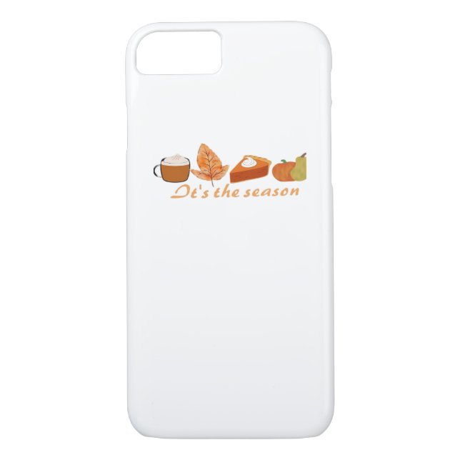 The First Day Of Fall Hello Fall Case-Mate iPhone Case (Back)