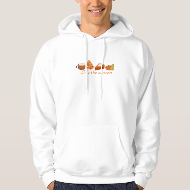 The First Day Of Fall Hello Fall Hoodie (Front)