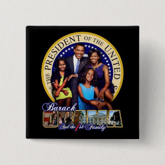 The First Family 2009 15 Cm Square Badge