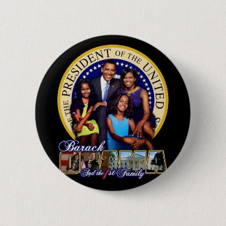 The First Family 6 Cm Round Badge