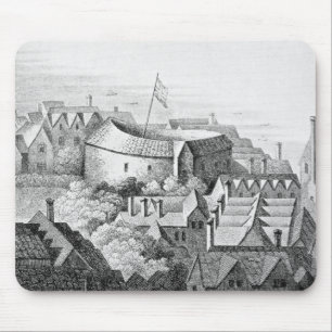 The First Globe Theatre or Rose Theatre Mouse Pad