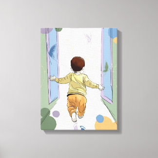 The First Ground – Early Childhood Discovery Canvas Print