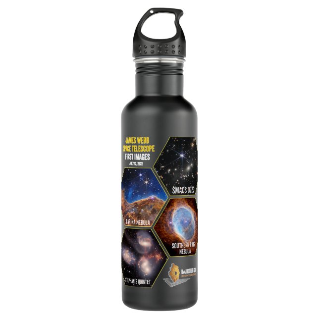The First Image From The James Webb Space Telescop 710 Ml Water Bottle (Front)