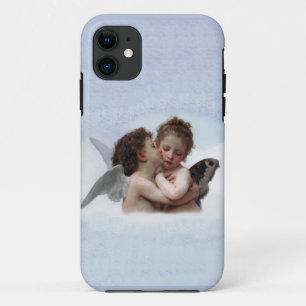 The First Kiss painting by William Bouguereau iPhone 11 Case
