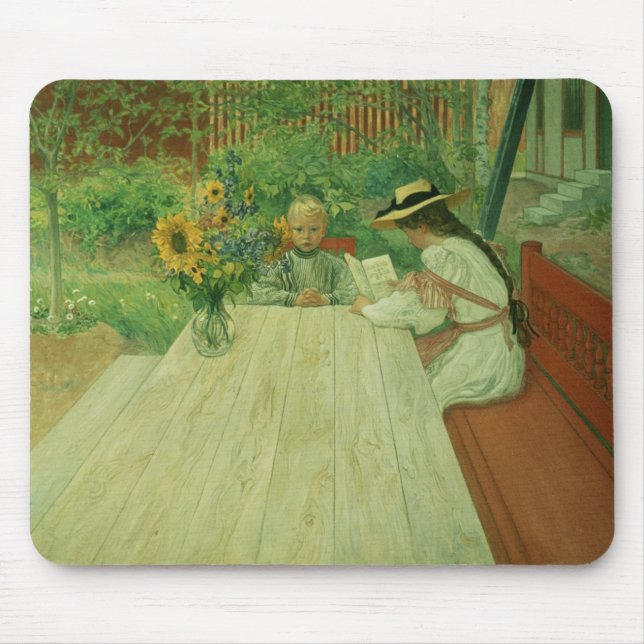 The First Lesson, 1903 Mouse Pad (Front)