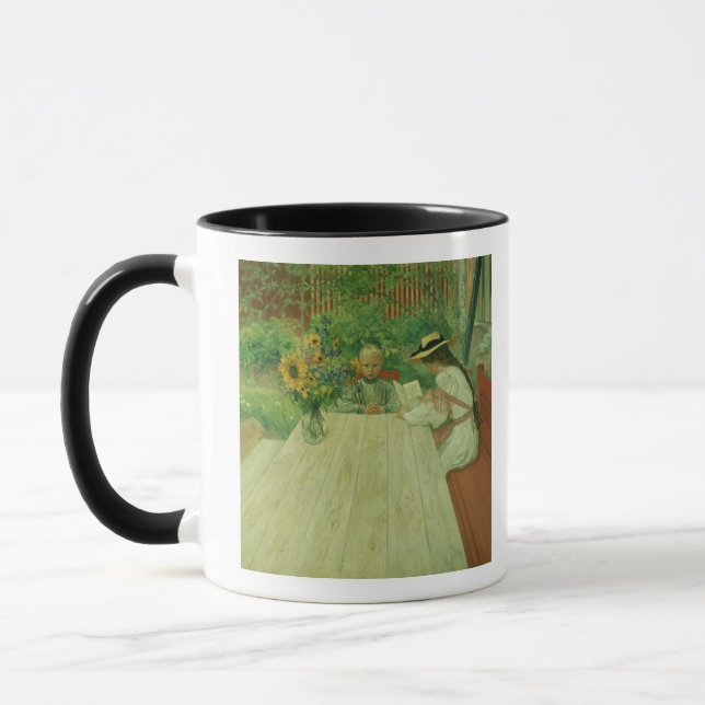 The First Lesson, 1903 Mug (Left)