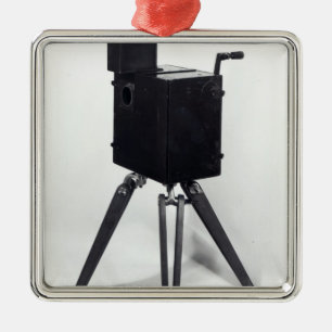 The first Lumiere cinematographe Metal Ornament