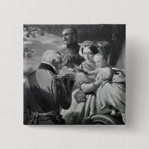 The First of May 1851, engraved by Werner 15 Cm Square Badge