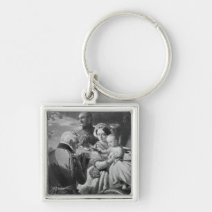The First of May 1851, engraved by Werner Key Ring