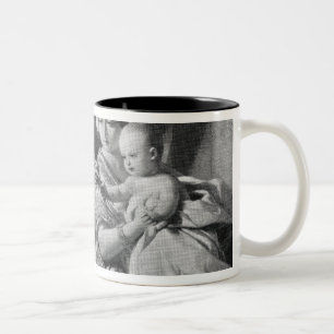The First of May 1851, engraved by Werner Two-Tone Coffee Mug
