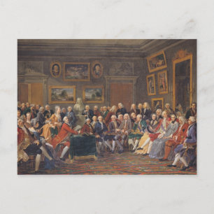 The First Reading at Mme Postcard