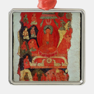 The First Sermon of Buddha Metal Ornament