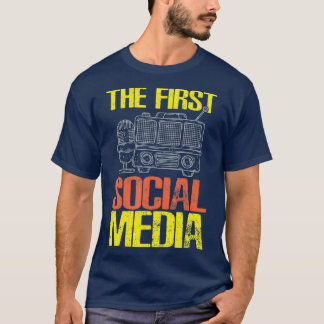 The First Social Media Funny Ham Radio Operator T-Shirt
