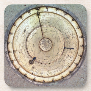 The first spring driven clock with fusee, view of coaster