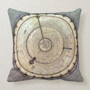 The first spring driven clock with fusee, view of cushion
