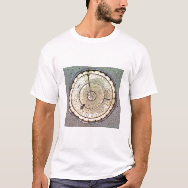 The first spring driven clock with fusee, view of T-Shirt (Front)