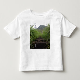 The first step invites hikers up Koko Crater Toddler T-Shirt
